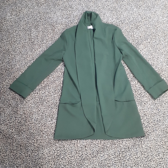 Love and Liberty Jackets & Blazers - 🔥Long Olive Blazer XS